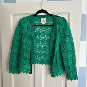 Anthropologie Lace Blazer